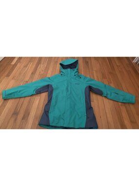 Patagonia Women's 3-in-1 Snowbelle Jacket H2No Green Size L